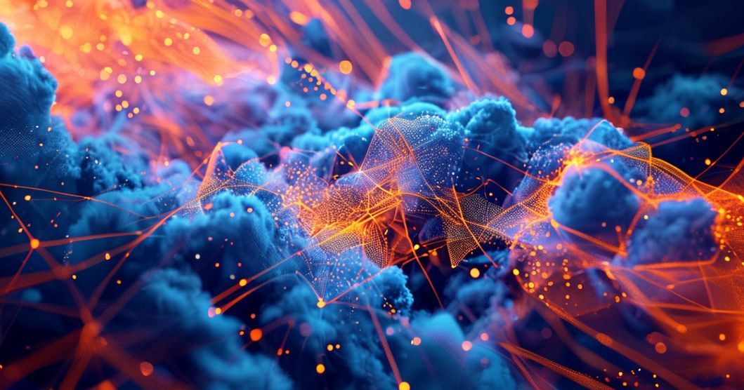 AI-generierte Illustration: Cloud Computing und AI-Infrastruktur